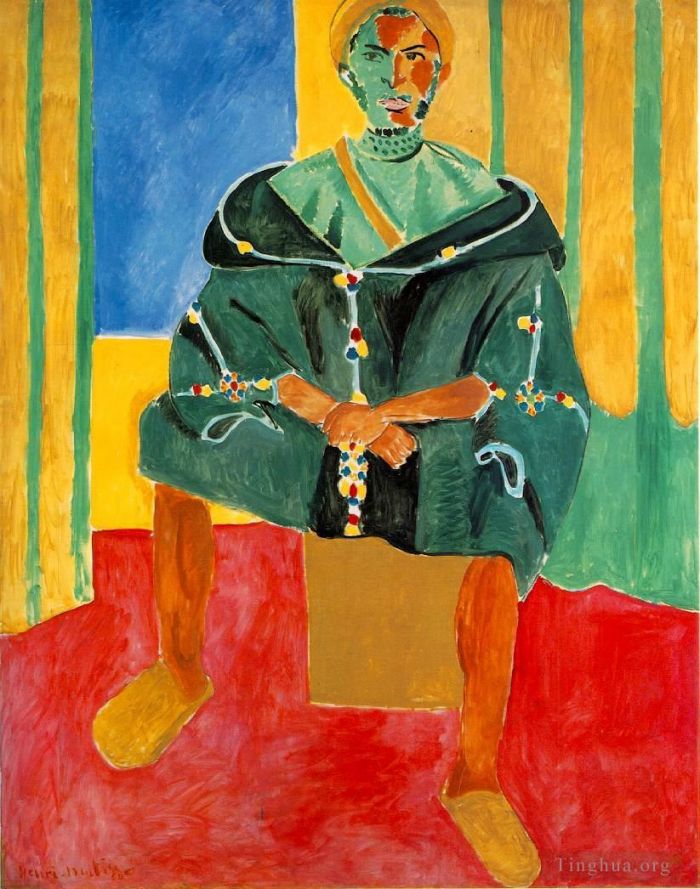Henri Matisse Types de peintures - Le Rifain assis Riffien tardif
