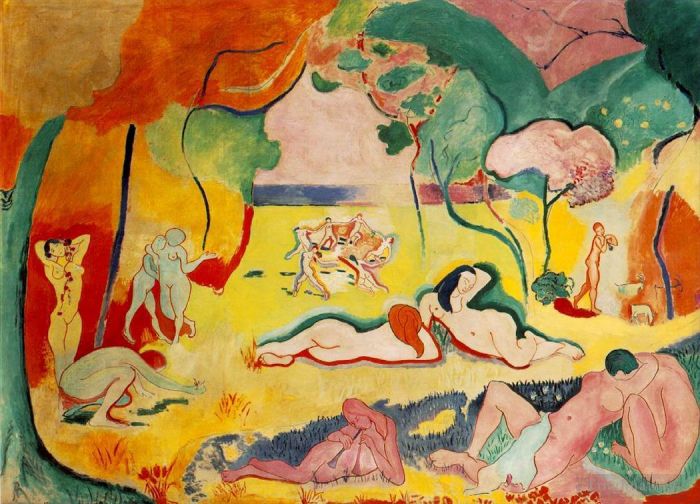Henri Matisse Types de peintures - Le bonheur de vivre La joie de vivre 1905