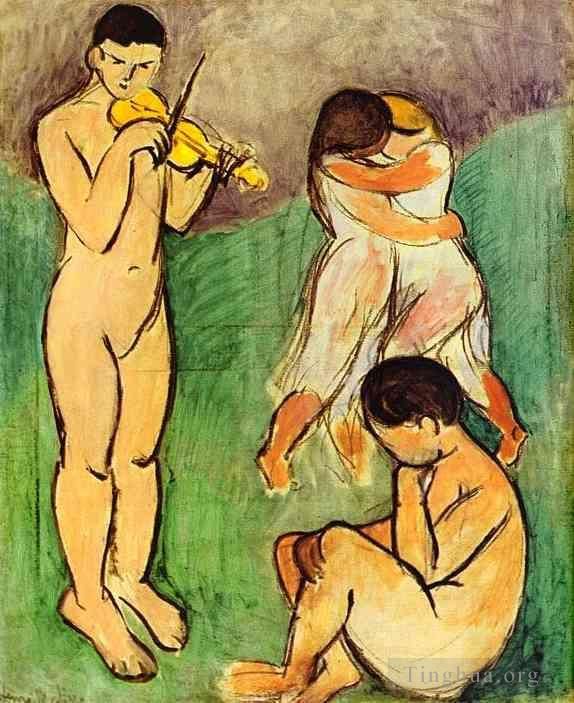 Henri Matisse Types de peintures - Croquis de musique