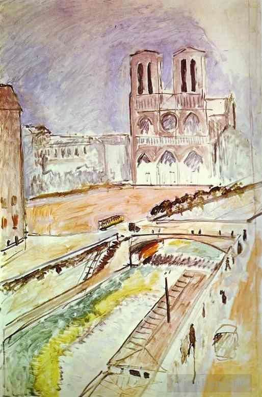 Henri Matisse Types de peintures - Notre Dame