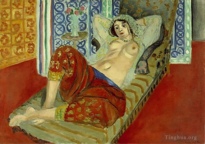Henri Matisse Types de peintures - Odalisque aux culottes rouges 1921