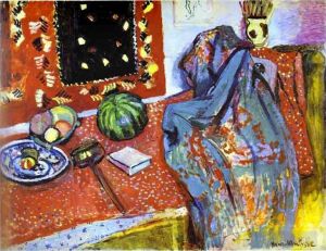 Henri Matisse œuvre - Tapis d'Orient 1906