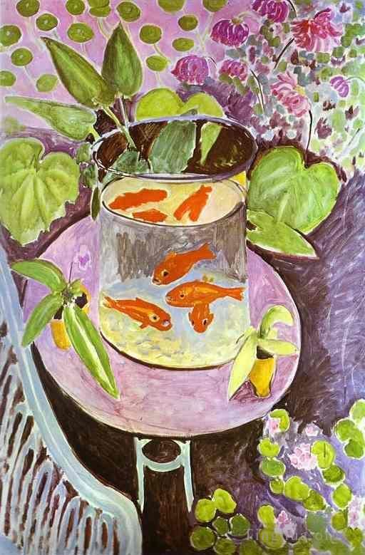 Henri Matisse Types de peintures - Poisson rouge 1911