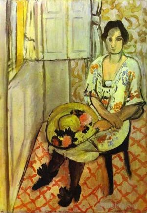 Tous les types de peintures contemporaines - Femme assise 1919