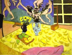 Henri Matisse œuvre - Nature morte avec La Danse