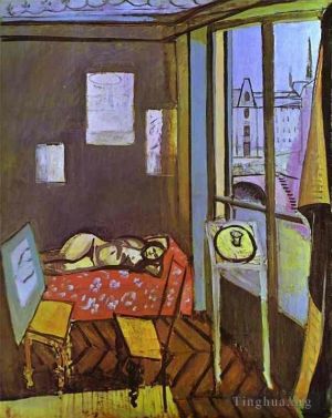 Henri Matisse œuvre - Atelier Quai de SaintMichel 1916