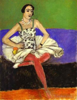 Henri Matisse œuvre - La danseuse de ballet La danseuse c 1927