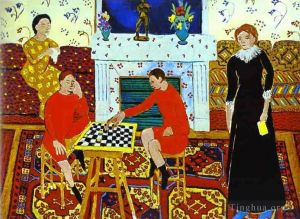 Henri Matisse œuvre - La famille du peintre 1911