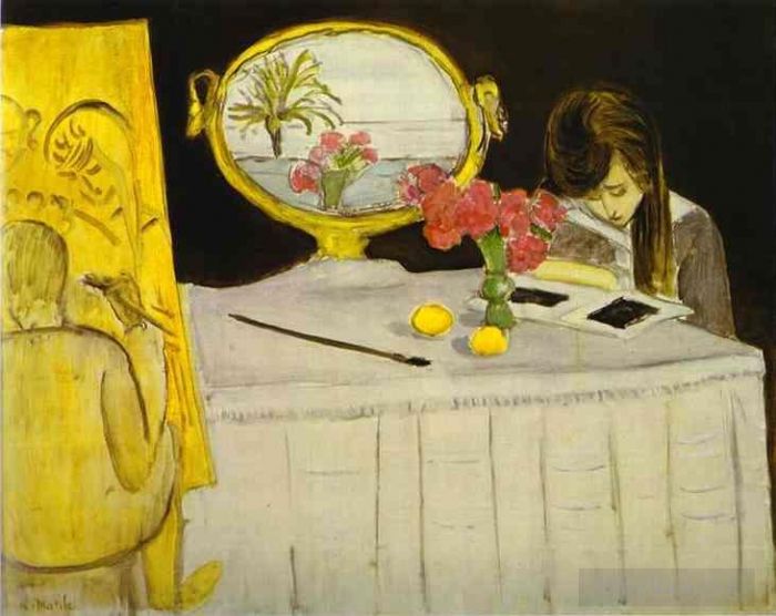 Henri Matisse Types de peintures - La leçon de peinture 1919