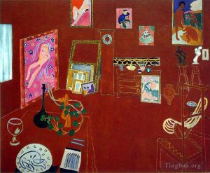 Henri Matisse œuvre - L'Atelier Rouge