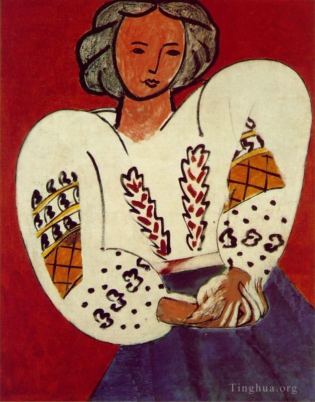 Henri Matisse Types de peintures - La blouse roumaine