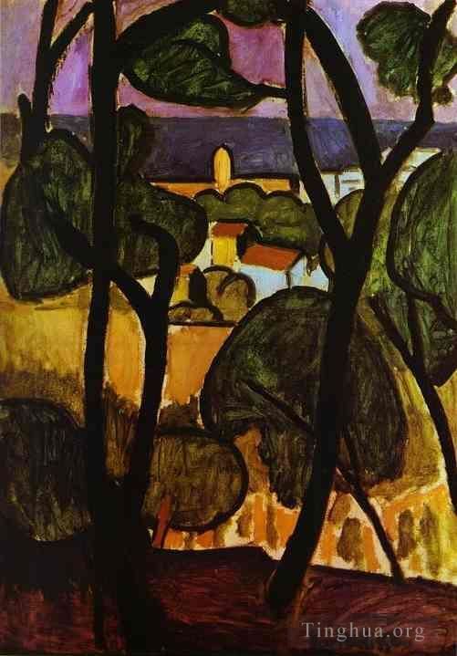 Henri Matisse Types de peintures - Vue de Collioure 1908