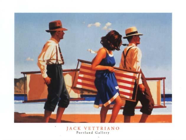 Jack Vettriano Peinture à l'huile - Doux oiseau de jeunesse