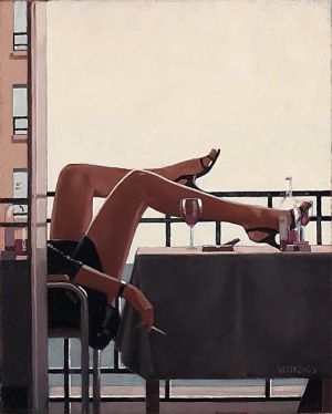 Jack Vettriano œuvre - La tentatrice