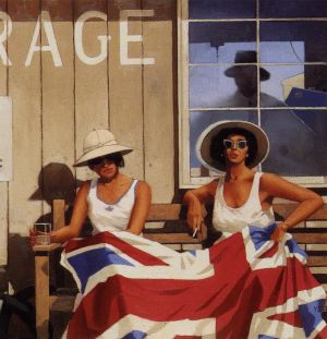 Jack Vettriano œuvre - Les britanniques arrivent