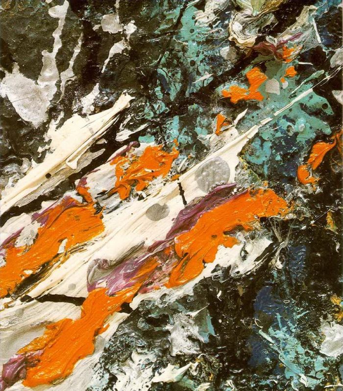 Paul Jackson Pollock Peinture à l'huile - Pleine brasse cinq