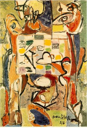 Paul Jackson Pollock œuvre - La tasse de thé