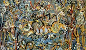Paul Jackson Pollock œuvre - Pasiphaé 1943