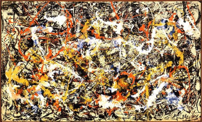 Paul Jackson Pollock Types de peintures - Convergence