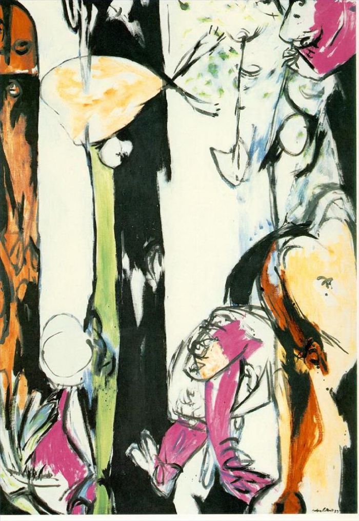 Paul Jackson Pollock Types de peintures - Pâques et le Totem
