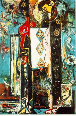 Paul Jackson Pollock œuvre - Mâle et femelle