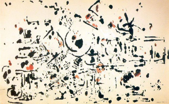 Paul Jackson Pollock Types de peintures - Sans titre 1951