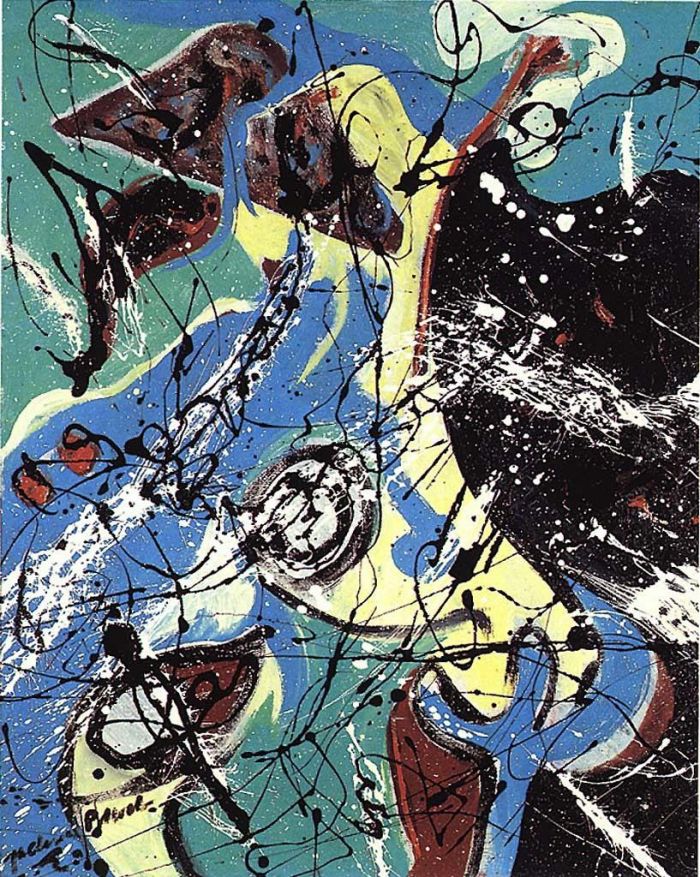 Paul Jackson Pollock Types de peintures - Des oiseaux aquatiques