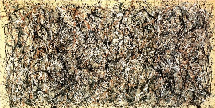 Paul Jackson Pollock Types de peintures - Un nombre