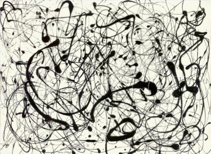 Paul Jackson Pollock Types de peintures - Inconnu 2