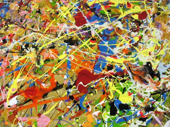 Paul Jackson Pollock Types de peintures - Inconnu 5