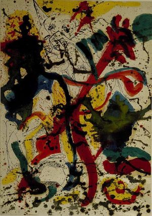 Paul Jackson Pollock œuvre - Sans titre 1942