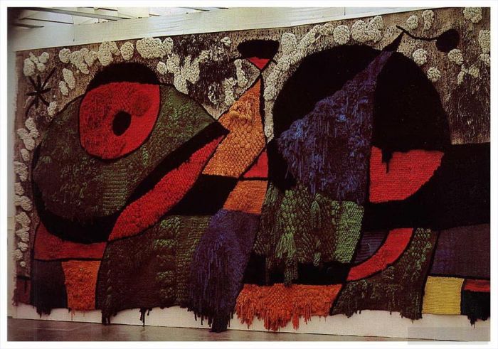 Joan Miró Types de peintures - Grand tapis