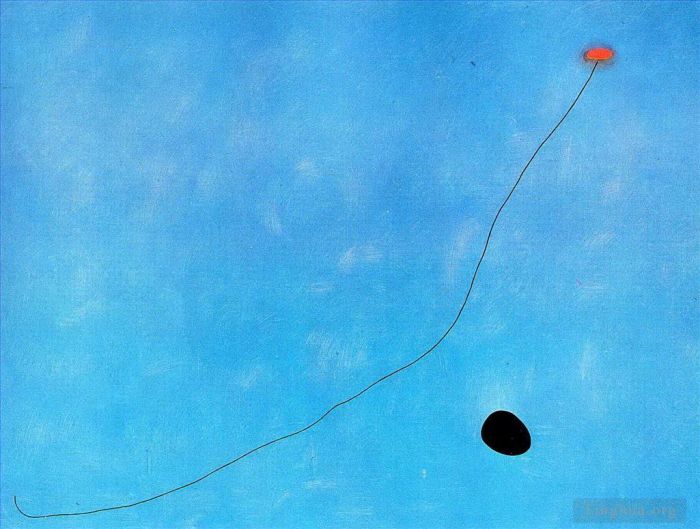 Joan Miró Types de peintures - Bleu III
