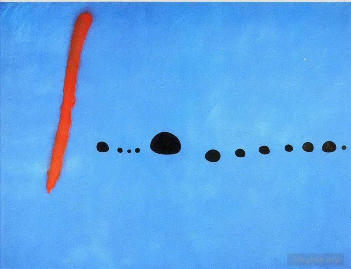 Joan Miró Types de peintures - Bleu II