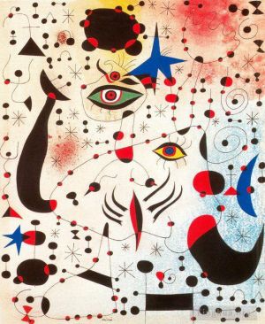 Joan Miró œuvre - Chiffres et constellations amoureux d'une femme