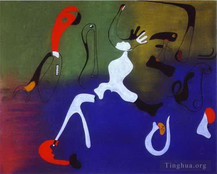 Joan Miró Types de peintures - Composition 1933