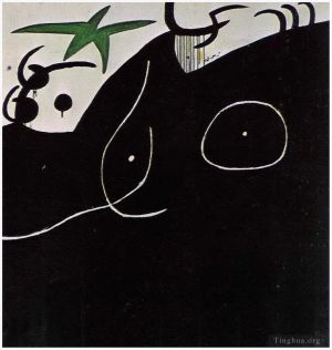 Joan Miró œuvre - Femme devant l toile filante