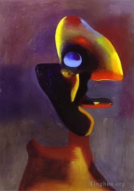 Joan Miró Types de peintures - Tête d'homme
