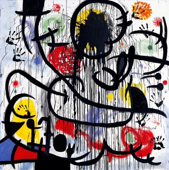 Joan Miró Types de peintures - Peut