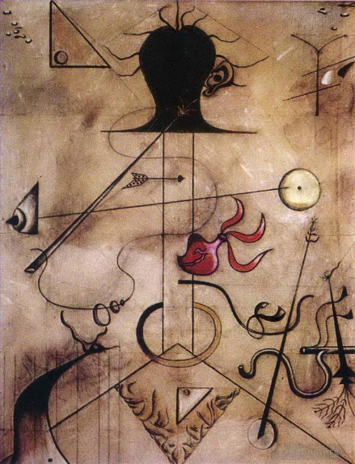 Joan Miró Types de peintures - Portrait de Mme K.