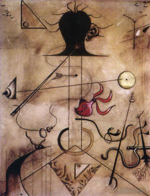 Joan Miró œuvre - Portrait de Mme K.