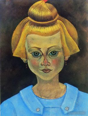 Joan Miró œuvre - Portrait d'une jeune fille