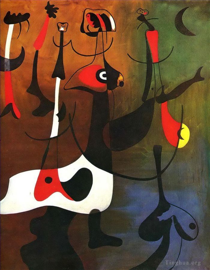 Joan Miró Types de peintures - Caractères rythmiques