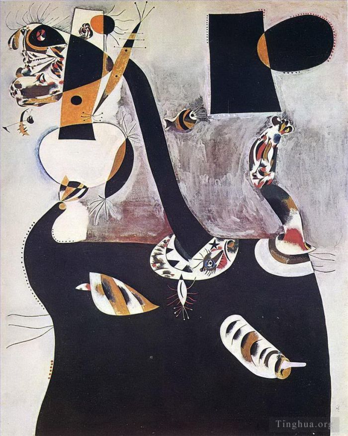 Joan Miró Types de peintures - Femme assise II