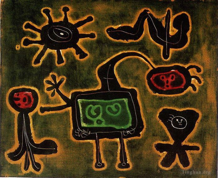 Joan Miró Types de peintures - Série I