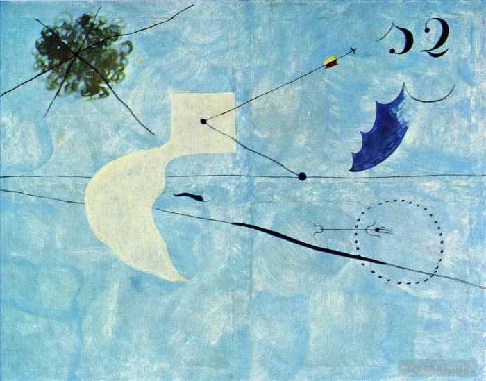Joan Miró Types de peintures - Sieste