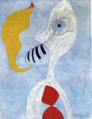 Joan Miró œuvre - Tête de fumeur