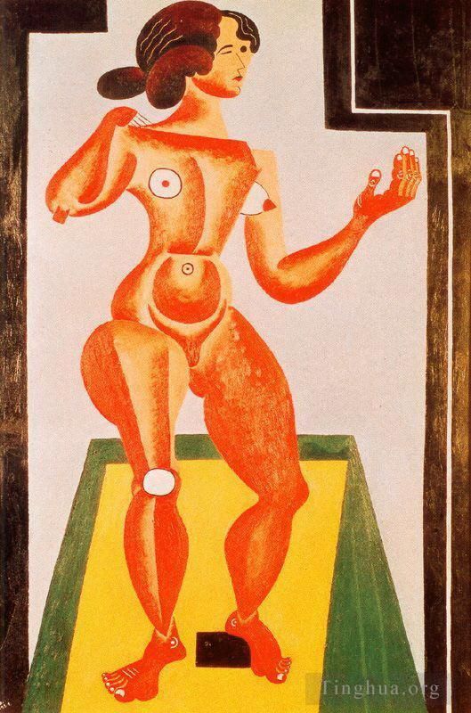 Joan Miró Types de peintures - Debout Nu 2