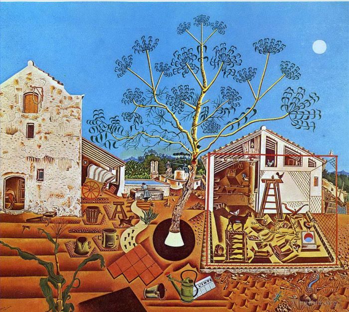 Joan Miró Types de peintures - La ferme