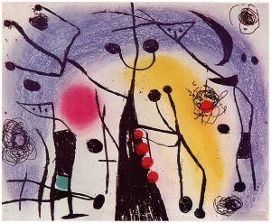 Joan Miró œuvre - Les Magdaléniens